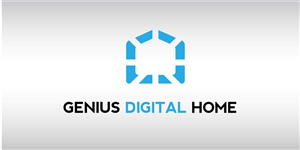 Logo Design by VISUALIVE for Genius Digital Home | Design: #1771264