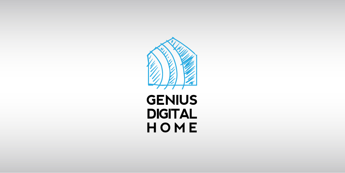 Logo Design by VISUALIVE for Genius Digital Home | Design #1774906