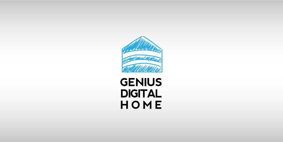 Diseño de Logo por VISUALIVE para Genius Digital Home | Diseño #1774907