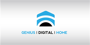 Logo Design by VISUALIVE for Genius Digital Home | Design: #1774908