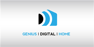 Logo Design by VISUALIVE for Genius Digital Home | Design: #1774909