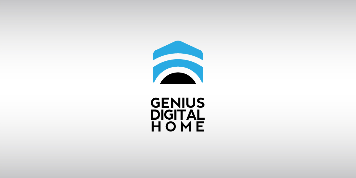 Logo Design by VISUALIVE for Genius Digital Home | Design #1774910