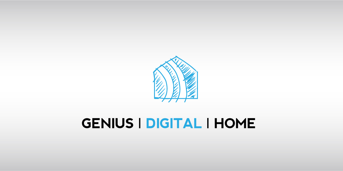 Logo Design by VISUALIVE for Genius Digital Home | Design #1774912
