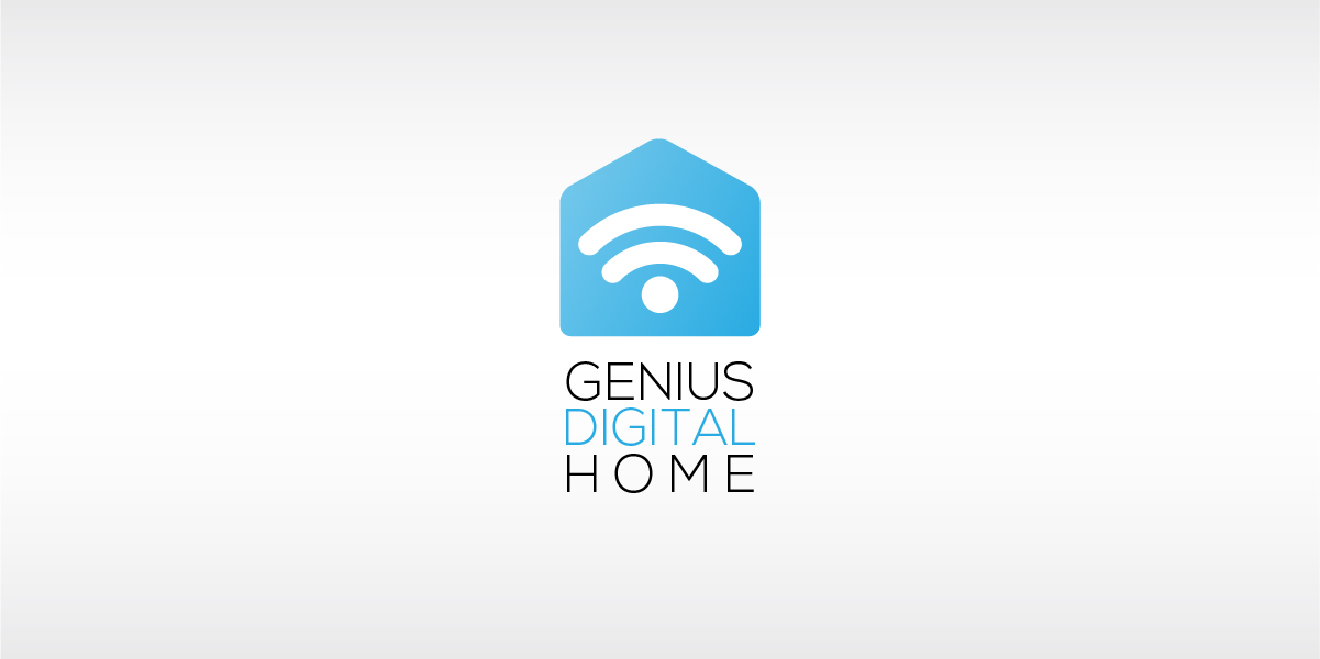 Logo Design by VISUALIVE for Genius Digital Home | Design #1774961