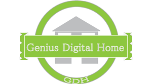 Logo Design by NMdesign for Genius Digital Home | Design #1762150