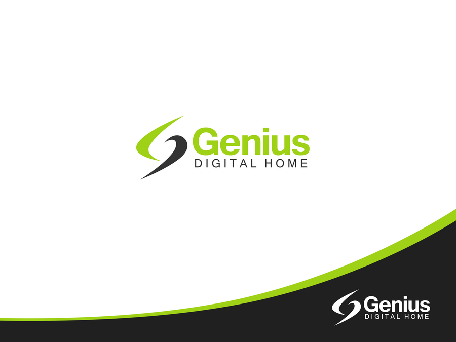 Logo Design by DiLion for Genius Digital Home | Design #1699287