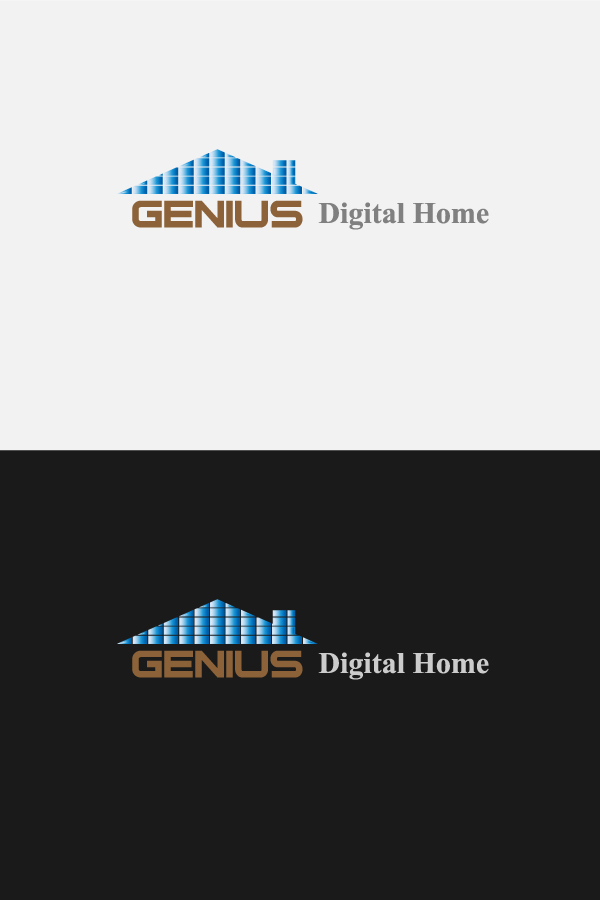 Logo Design by leebswz for Genius Digital Home | Design #1710828