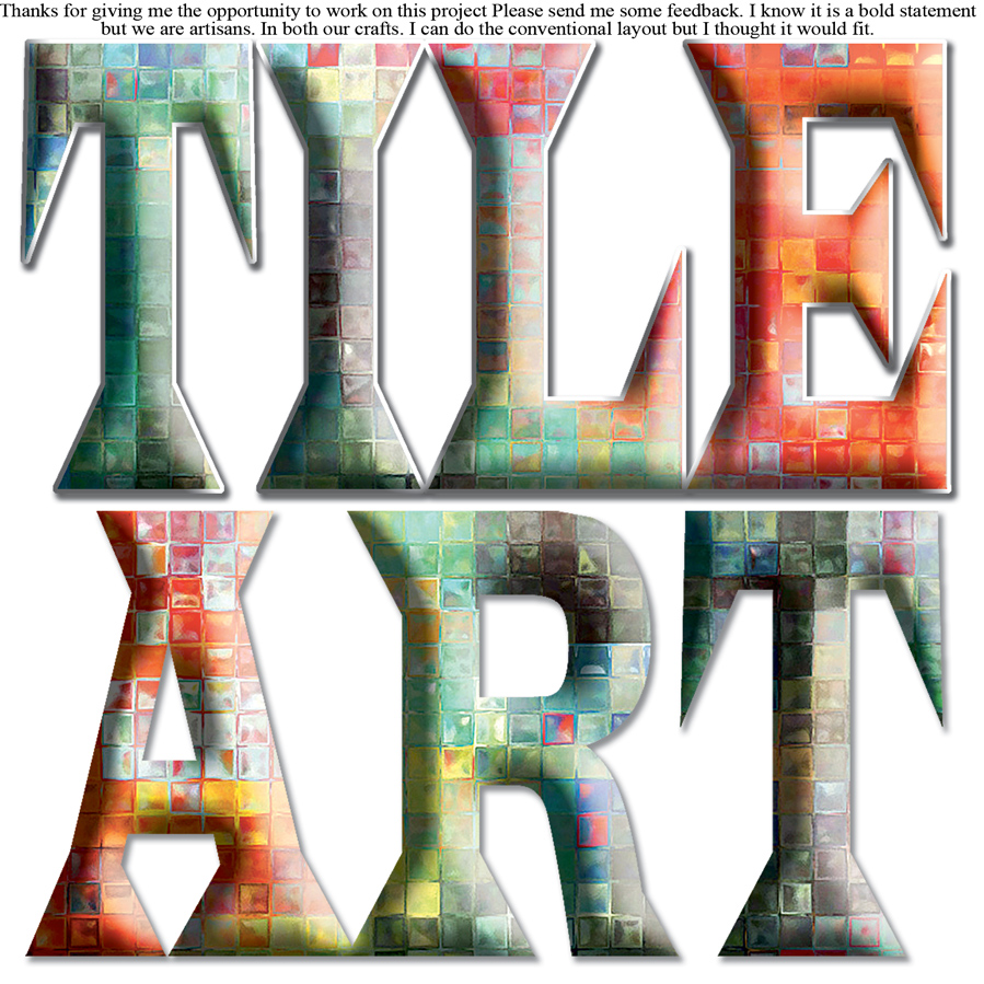 Logo Design by fourdog123 for Tile Art Group | Design #6494084