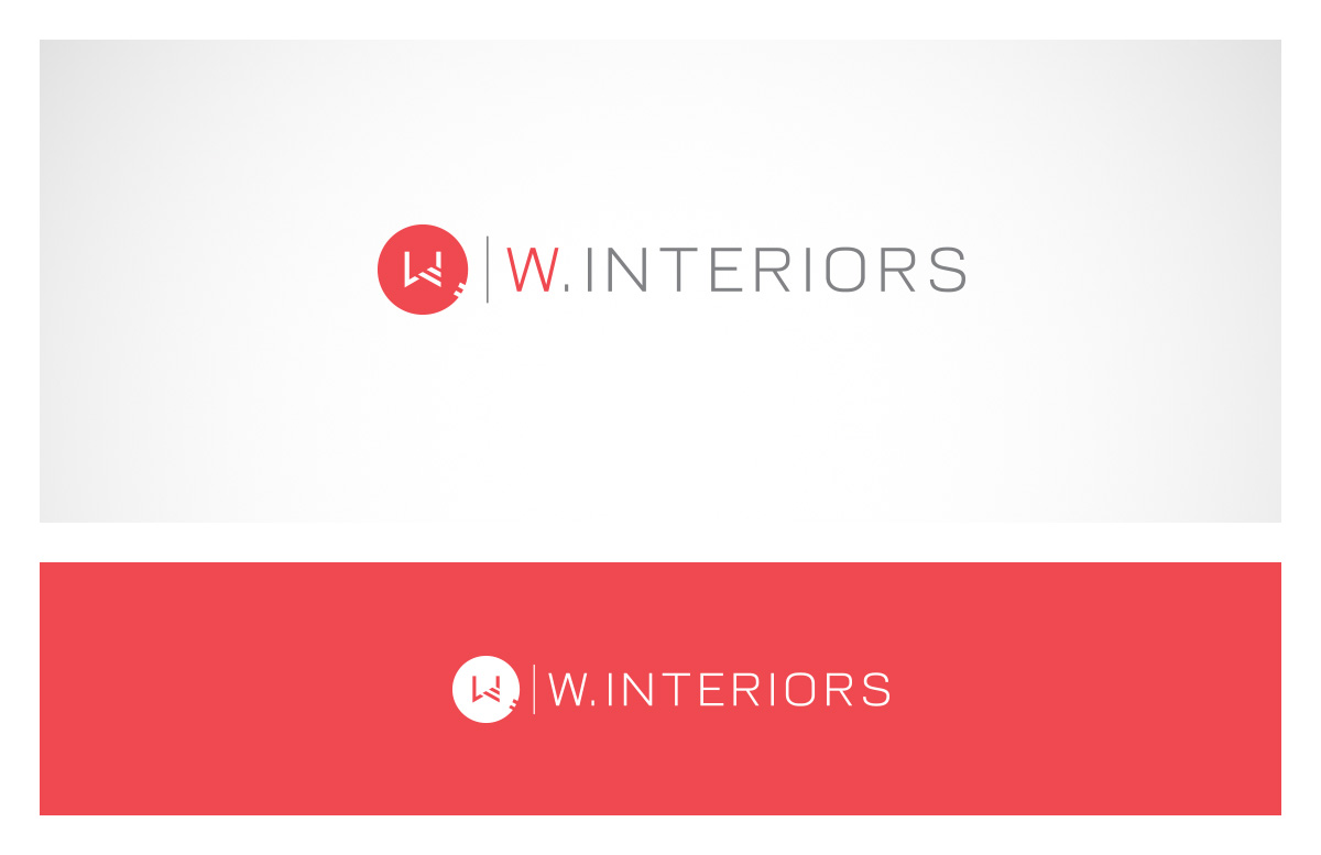 Logo Design by Silkyluss for W. Interiors | Design #6500042