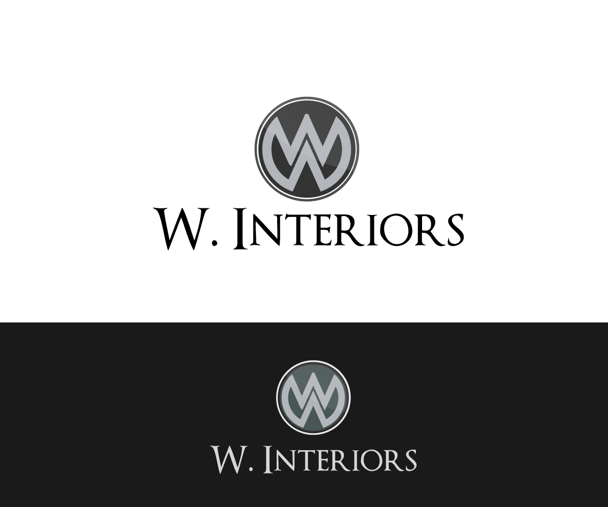 Logo Design by LittleDesign for W. Interiors | Design #6514783