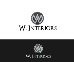 Logo Design by LittleDesign for W. Interiors | Design: #6514783