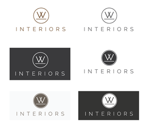 Diseño de Logo por Andrew para W. Interiors | Diseño: #6546726