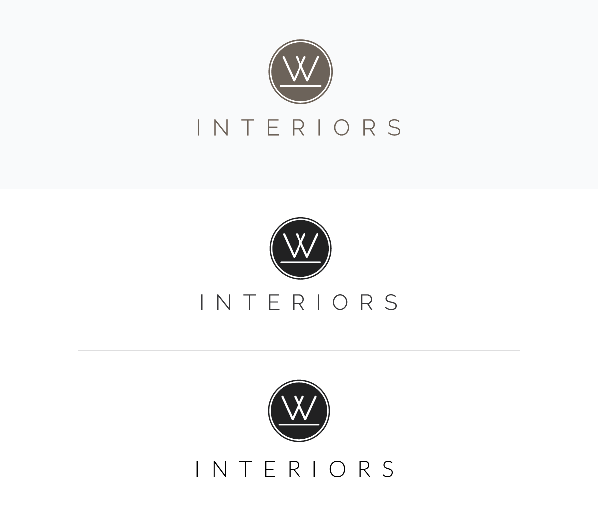 Design de Logo par Andrew pour W. Interiors | Design #6587588