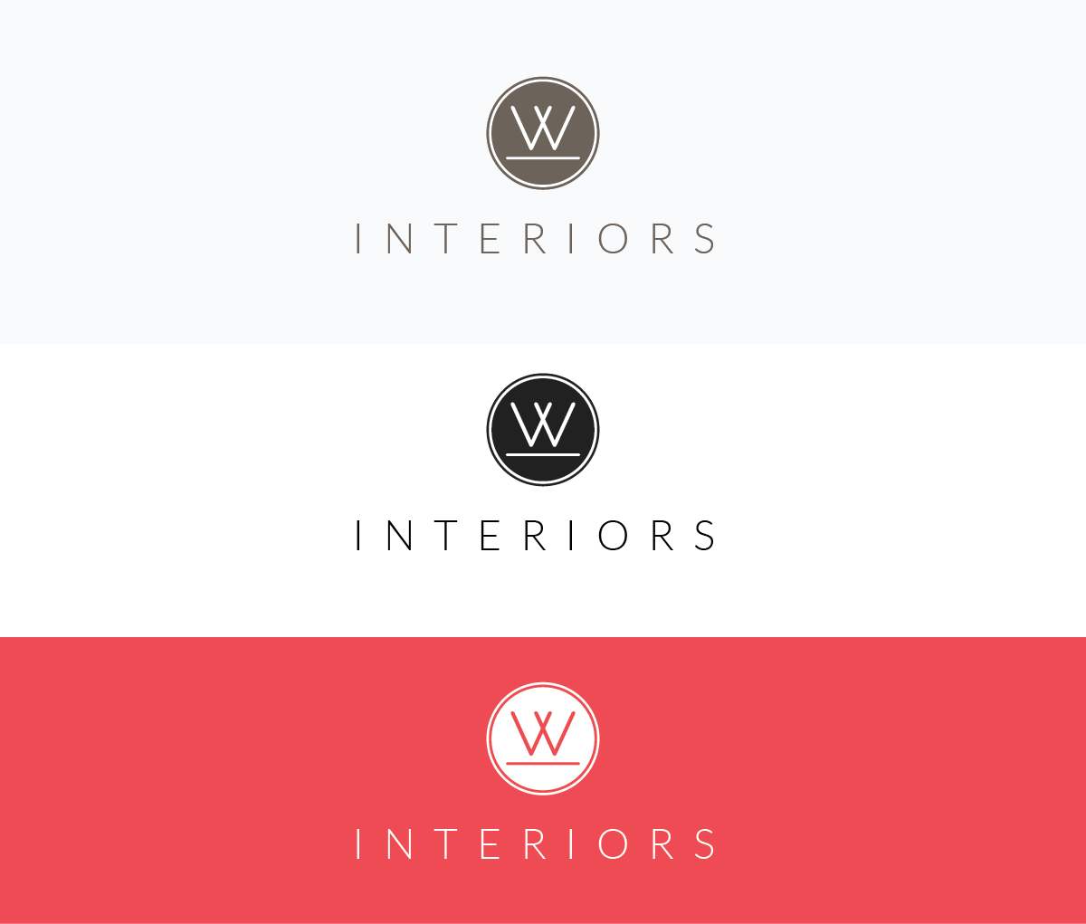 Design de Logo par Andrew pour W. Interiors | Design #6588215