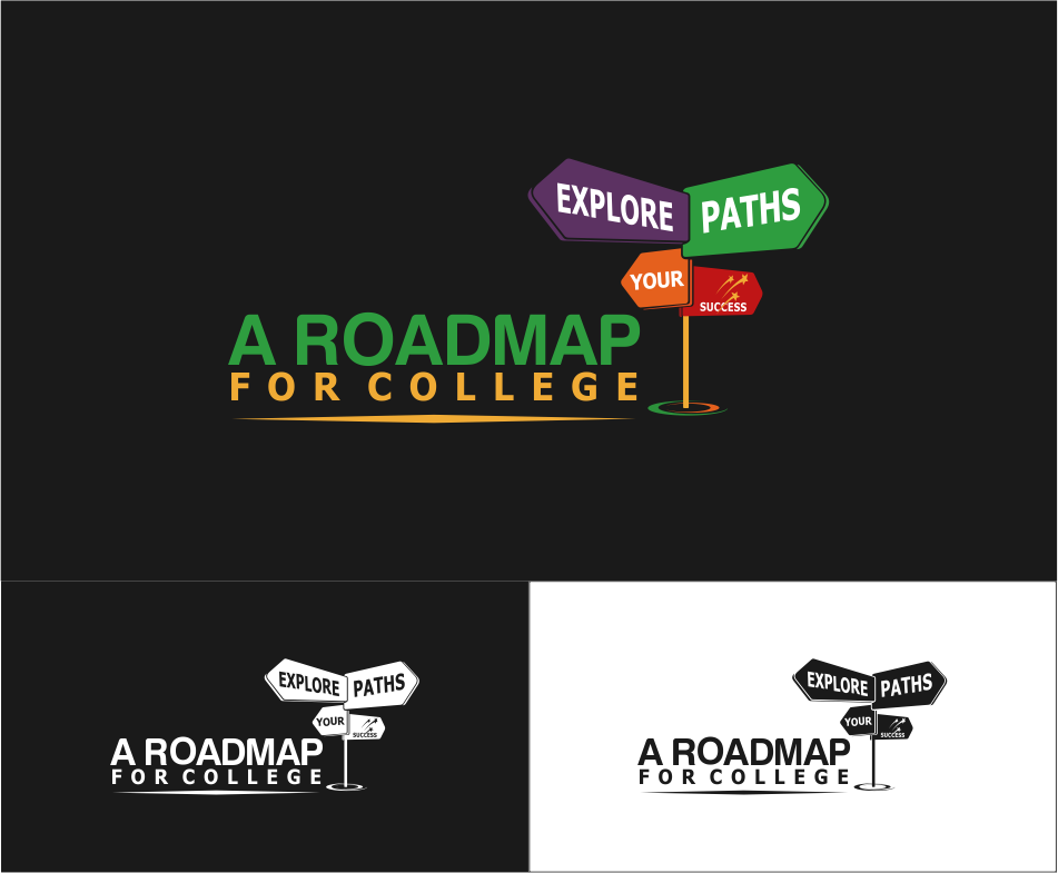 Logo Design by pitoe for A Roadmap for College | Design #6554526