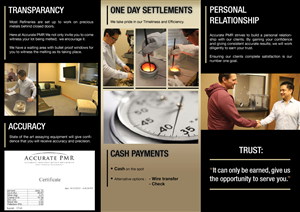 Brochure Design by Visualland for Accurate Precious Metals Refineries Inc. | Design: #1730559