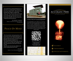 Brochure Design by neboica for Accurate Precious Metals Refineries Inc. | Design: #1727580