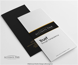 Design de Brochure par Mahmoud Shahin pour Accurate Precious Metals Refineries Inc. | Design : #1708287
