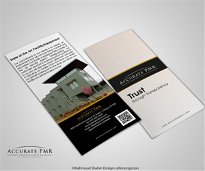 Brochure Design by Mahmoud Shahin for Accurate Precious Metals Refineries Inc. | Design: #1727143