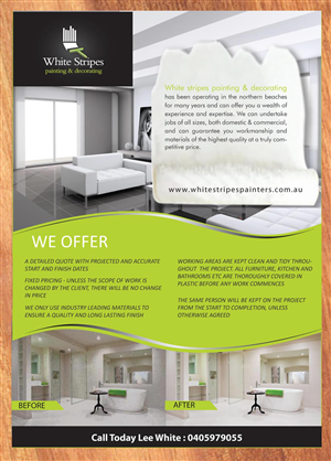 painting & decorating flyer | Diseño Gráfico por Sbss