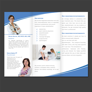 physio rehab flyer for Pain Care please | Diseño de Flyer por Eggo May P