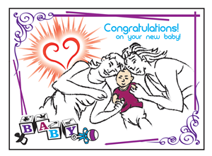 Greeting Card Design by Amber33 for this project | Design: #1756257