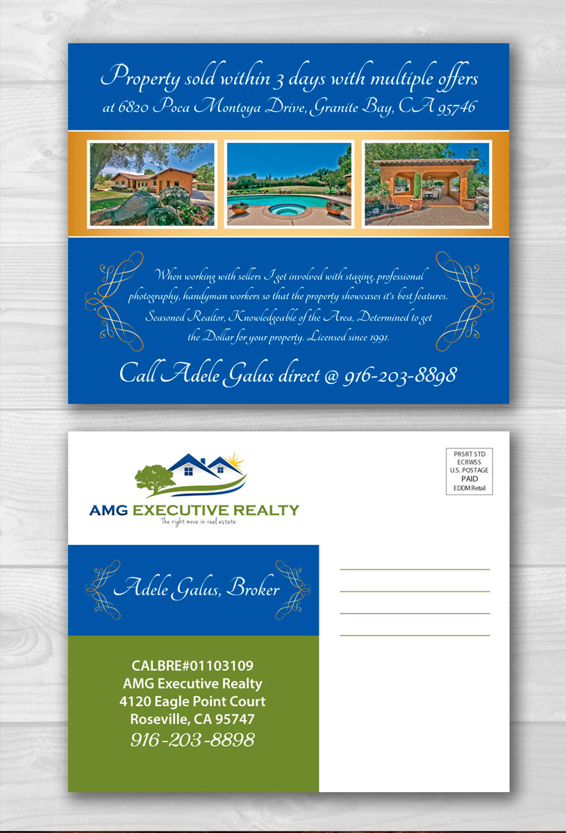Postcard Design by raluca.b for this project | Design #6491548