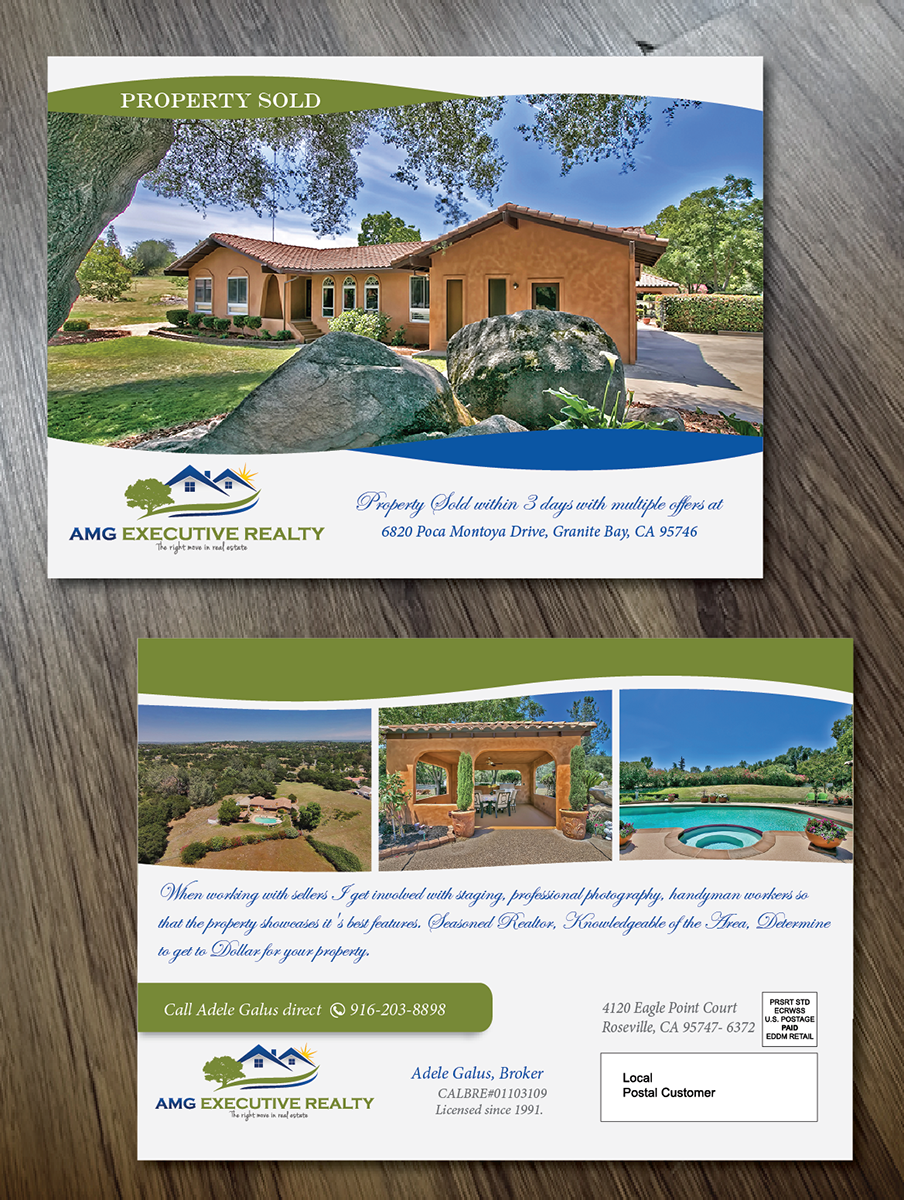 Postcard Design by alex989 for this project | Design #6502598