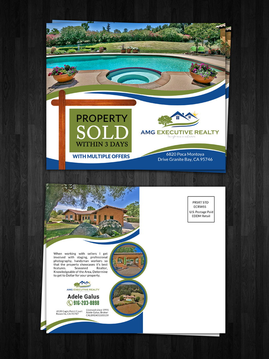 Postcard Design by debdesign for this project | Design #6489566