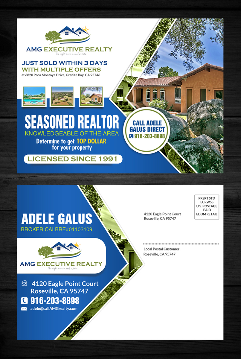 Postcard Design by creative.bugs for this project | Design #6512497