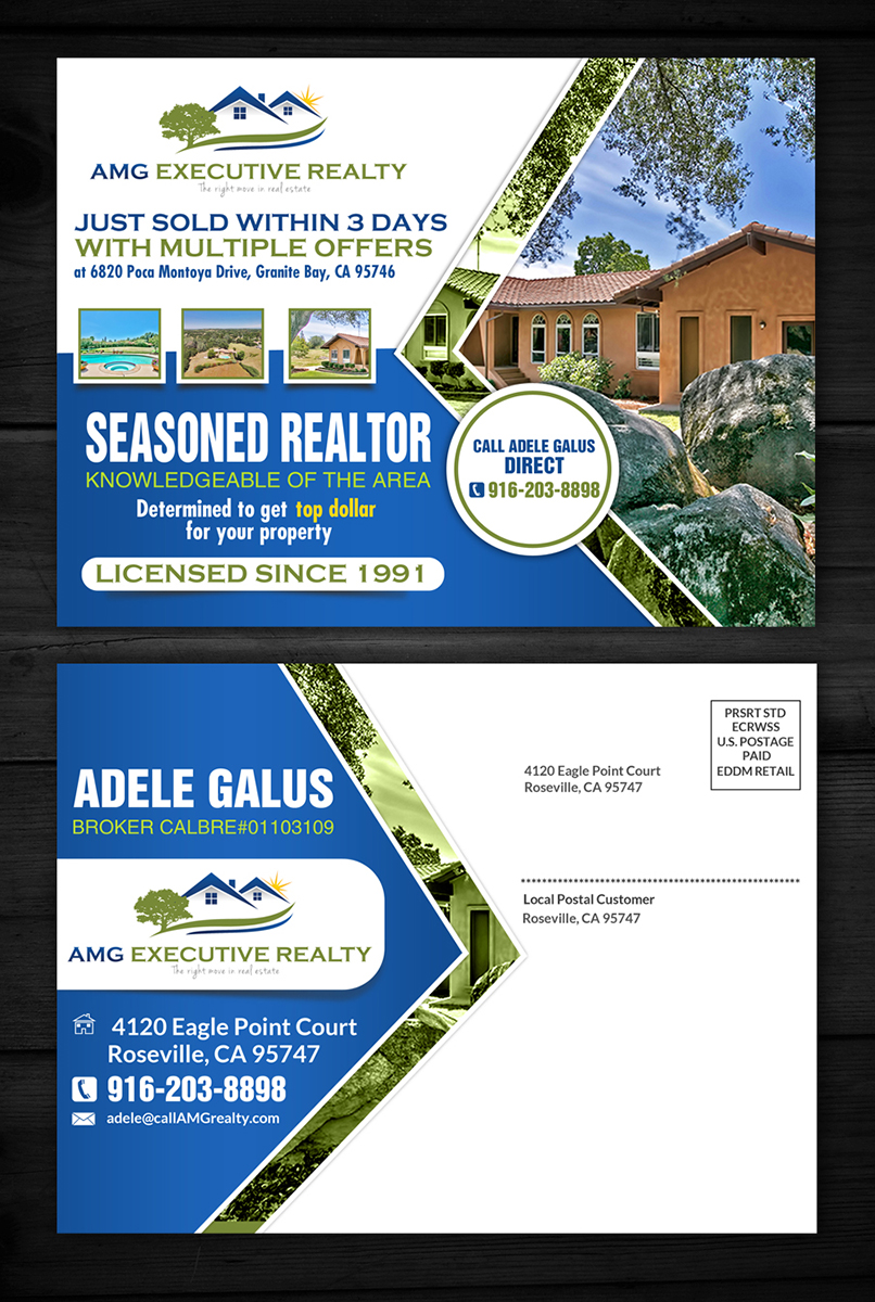 Postcard Design by creative.bugs for this project | Design #6519293