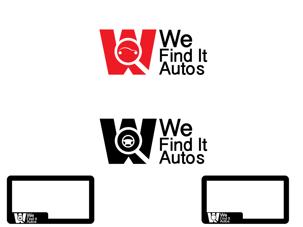 Logo Design by fontasdesign for We Find It Autos | Design #6523909
