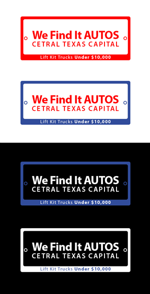 Logo Design by Luchyan for We Find It Autos | Design: #6528462