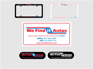 Logo-Design von dii für We Find It Autos | Design: #6546657