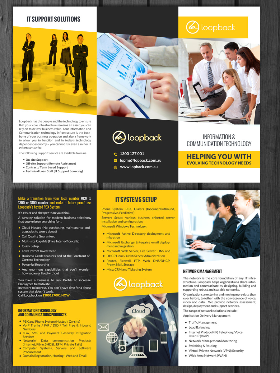 Design de Flyer par debdesign pour Loopback | Design #6608881