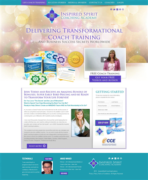 Web Design by TechWise for Inspired Spirit | Design: #1721056