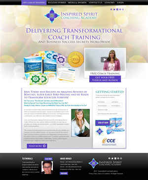 Diseño Web por TechWise para Inspired Spirit | Diseño #1721061