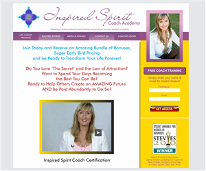 Diseño Web por barinix para Inspired Spirit | Diseño #1712182