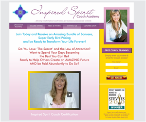 Web Design by barinix for Inspired Spirit | Design: #1712183