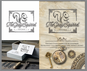 The Gray Squirrel | Logo-Design von Natasa_Radulovic