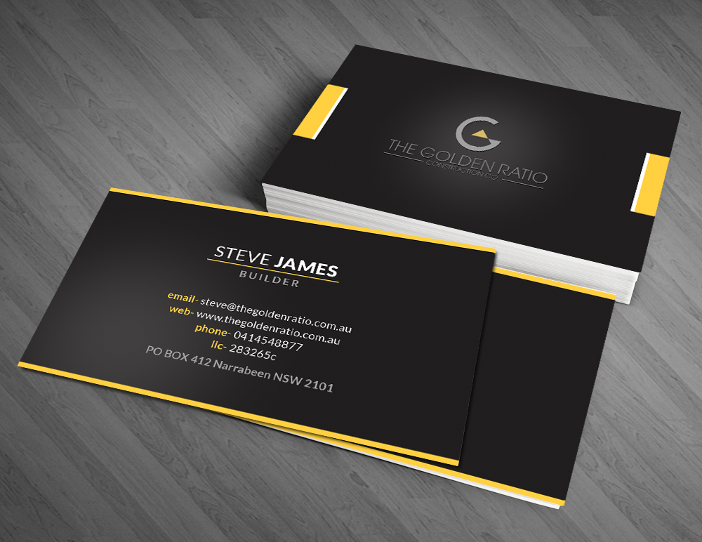 Business Card Design by  Artman for this project | Design #6561006