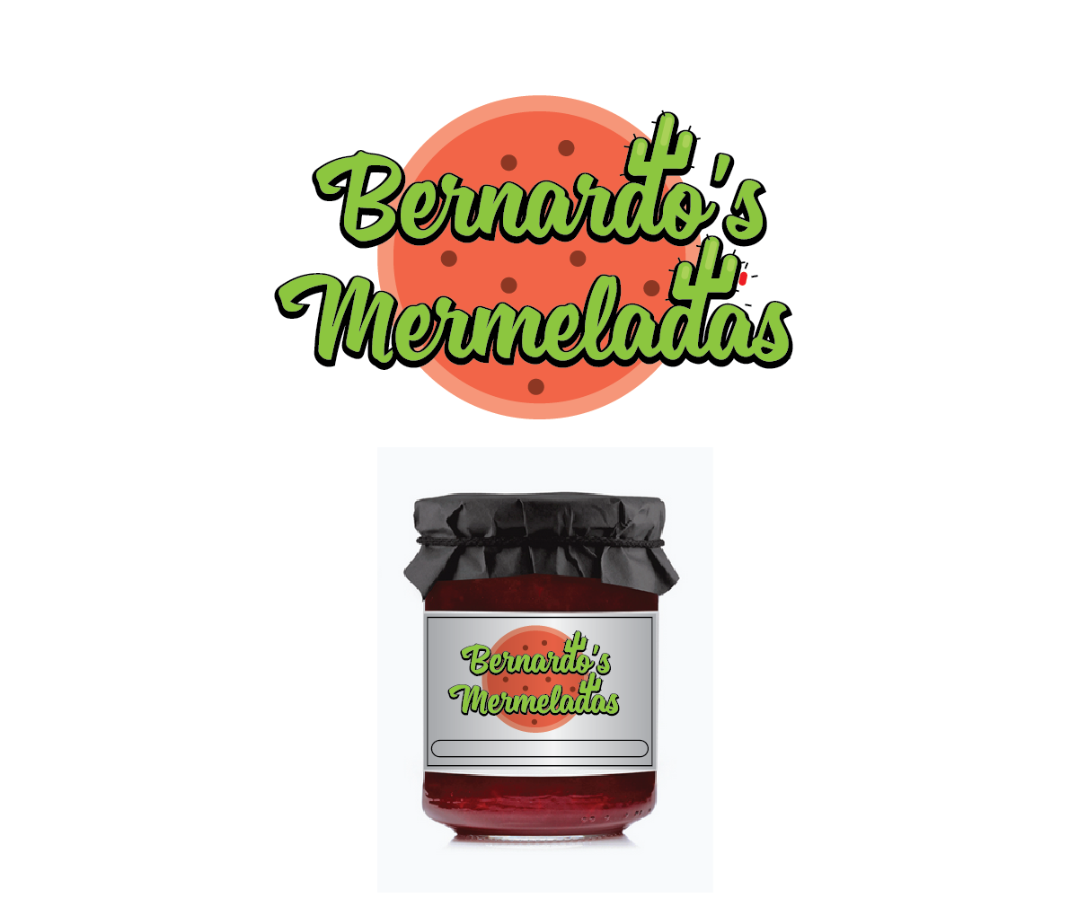 Diseño de Logo por Andylicious para Bernardo''s Mermeladas S.L. | Diseño #6512052