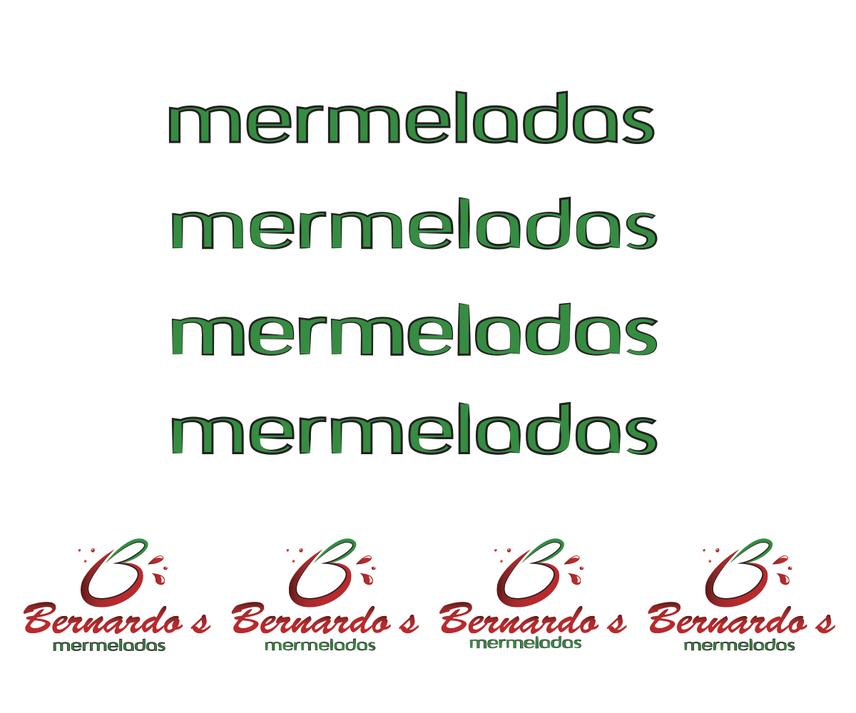 Logo Design by Aaaron for Bernardo''s Mermeladas S.L. | Design #6633067