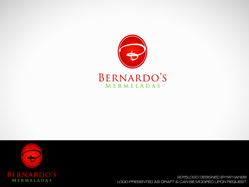 Logo Design by Fathan99 for Bernardo''s Mermeladas S.L. | Design #6564783