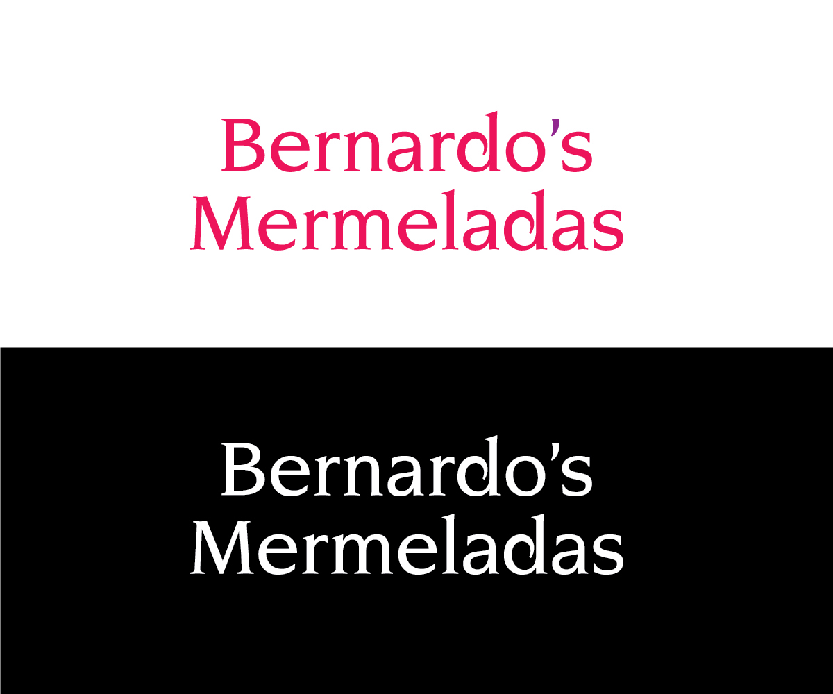 Logo Design by bigbrother for Bernardo''s Mermeladas S.L. | Design #6620110