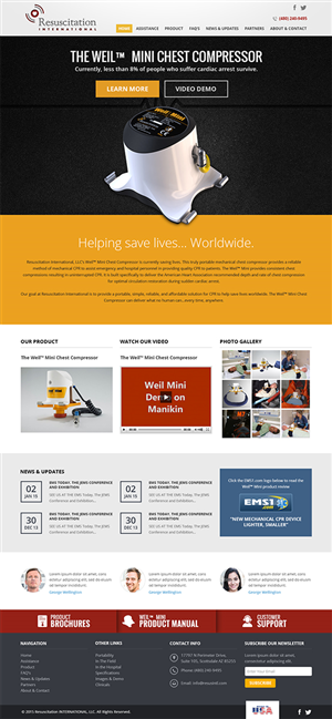 Web Design by RupalTechno for Lola Enterprises LTD | Design: #6522543