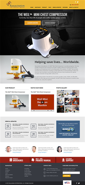 Web Design by RupalTechno for Lola Enterprises LTD | Design: #6522658