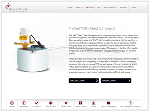 Resuscitation International | Web Design by -Marc-