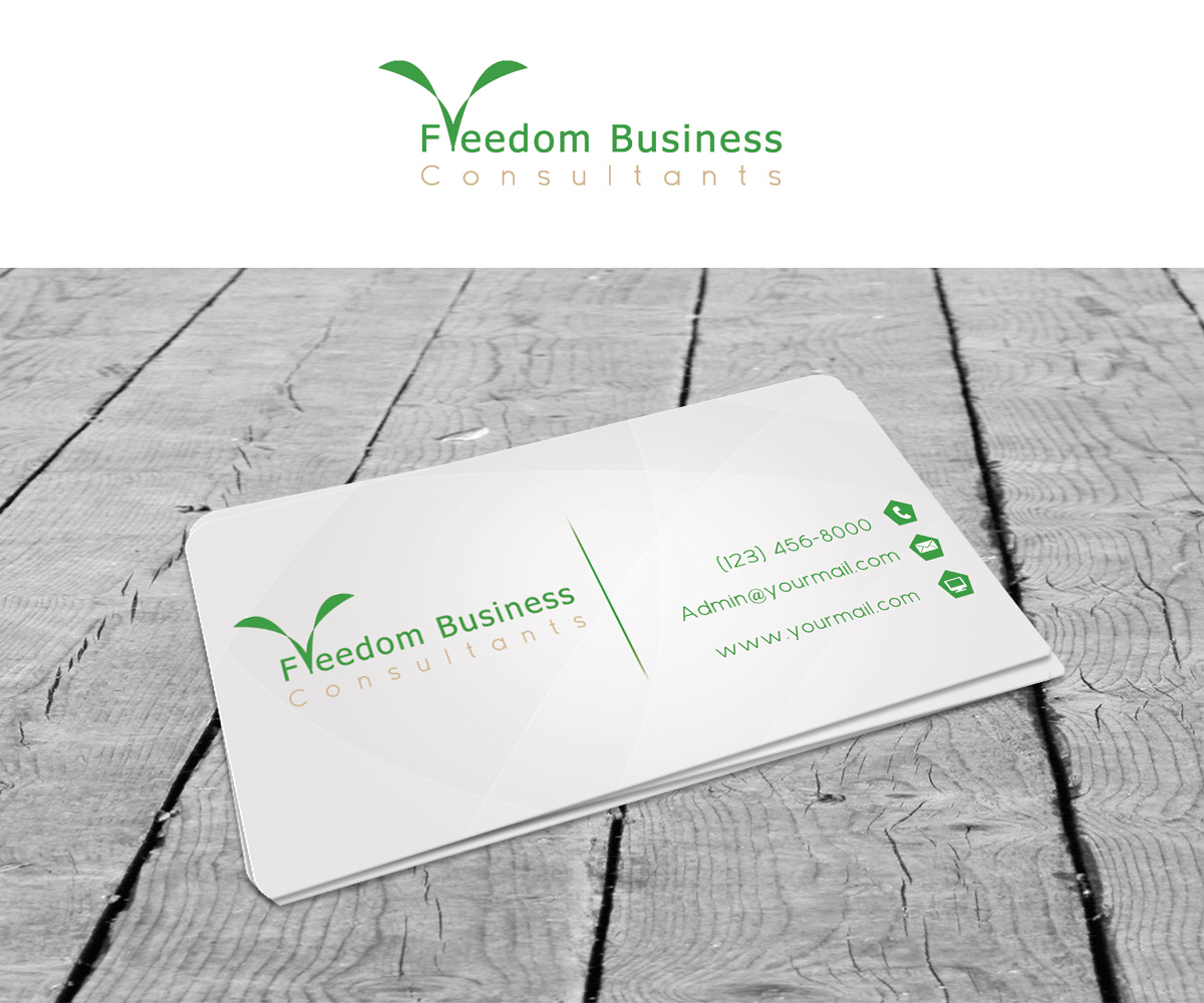 Logo-Design von Stream Graphics für Freedom Business Consultants | Design #6505900