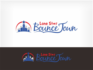 Lone Star Bounce Town | Design de Logo par denuj